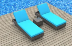 Urban Furnishing Boracay - 3pc Ultra Modern Wicker Patio Set