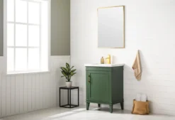 Www.urbanfurnishing.net All Bathroom Vanities Avery 24" Single Bathroom Vanity Set - Vogue Green (SOLD OUT) 20 Www.urbanfurnishing.net All Bathroom Vanities Avery 24