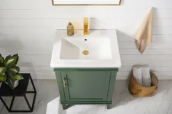 Www.urbanfurnishing.net All Bathroom Vanities Avery 24" Single Bathroom Vanity Set - Vogue Green (SOLD OUT) 22 Www.urbanfurnishing.net All Bathroom Vanities Avery 24