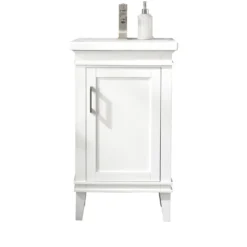 Www.urbanfurnishing.net Avery 20" Single Bathroom Vanity Set - White 21 Www.urbanfurnishing.net Avery 20
