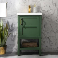 Www.urbanfurnishing.net Bailey 20" Single Bathroom Vanity Set - Vogue Green (SOLD OUT) 20" - 36" Vanities
