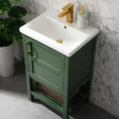 Www.urbanfurnishing.net Bailey 20" Single Bathroom Vanity Set - Vogue Green (SOLD OUT) 20" - 36" Vanities 17 Www.urbanfurnishing.net Bailey 20