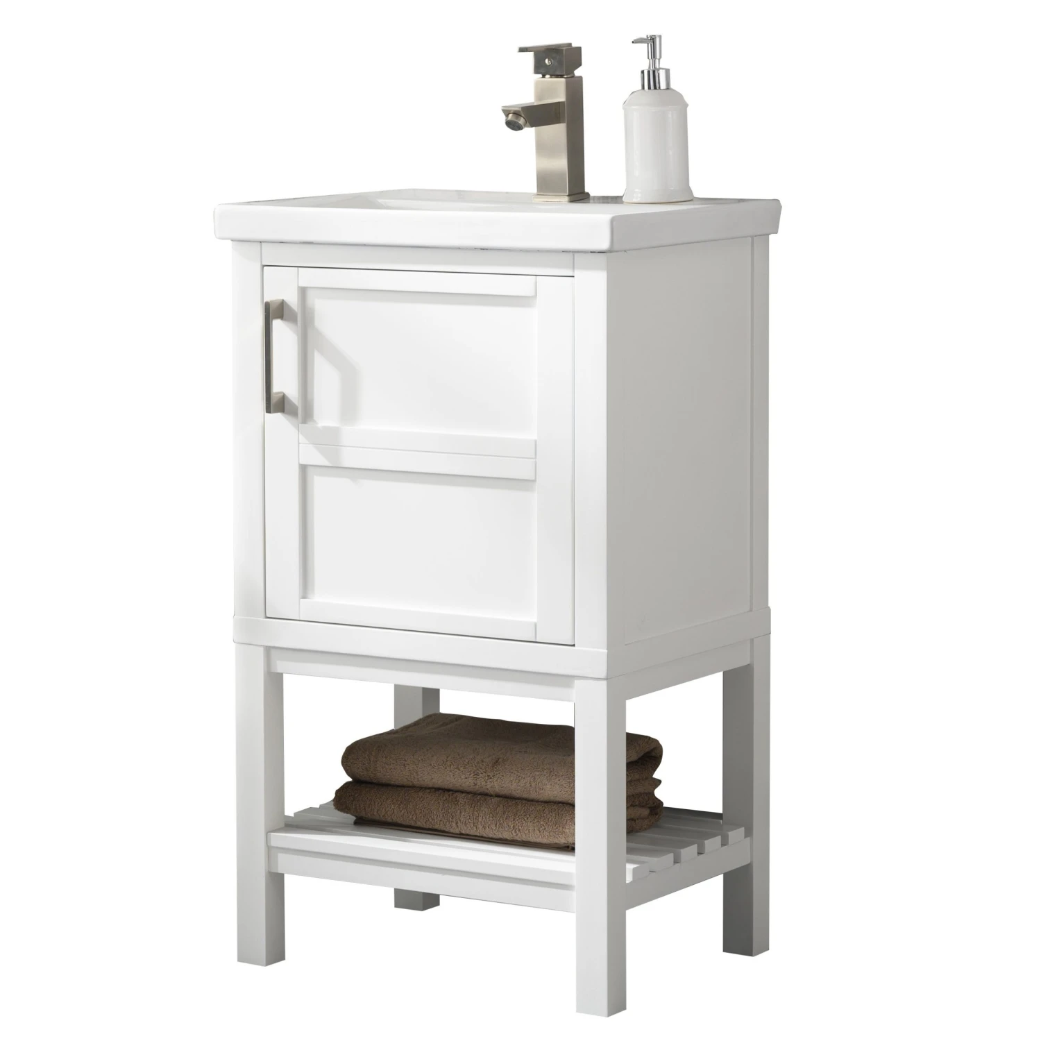 Www.urbanfurnishing.net 20" - 36" Vanities Bailey 20" Single Bathroom Vanity Set - White 15 Www.urbanfurnishing.net 20" - 36" Vanities Bailey 20" Single Bathroom Vanity Set - White