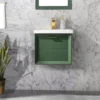 Www.urbanfurnishing.net Danbury 20" Single Bathroom Vanity Set - Vogue Green (SOLD OUT)
